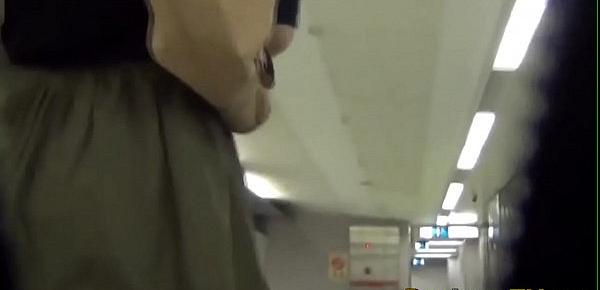  Asians get filmed peeing on spycam